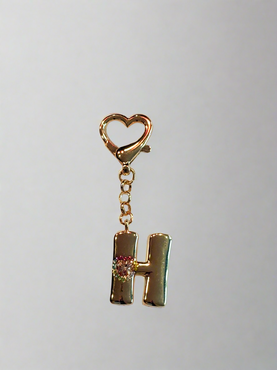 Letter H Charm